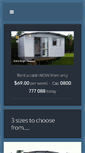 Mobile Screenshot of cabin-rentals.co.nz